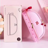 Girl heart cute pencil case simple large capacity multifunctional double layer student stationery cute school supplies