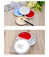 Japan Auspicious Solid Watercolor Pigment 93g Monochrome Round Porcelain Plate Packaging Professional Painting Art Supplies