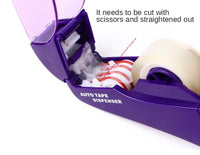 Intelligent automatic tape cutter handheld tape machine paper cutter suitable for tape 12/19mm office school supplies