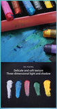 Paul Rubens Pearlescent Oil Pastel 24/36 Color Set Oily Graffiti Soft Crayon Artist Painting Professional Art Supplies