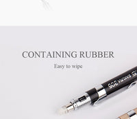 SAKURA XS-30 0.3/0.5mm Graphite Drafting Pencil Metal Shell Writting Automatic Mechanical Pencil drawing School Art Stationery