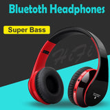 Bluetooth TV Headset, HiFi bluetooth Headphone Deep Bass Wireless TV Headphone with Transmitter Stick For TV Computer Phone