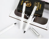 Baoke High quality NEW White 0.5MM F Fountain Pen Sign Pen Ink absorber Practice Calligraphy Students Office Stationery