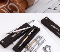 SAKURA XS-30 0.3/0.5mm Graphite Drafting Pencil Metal Shell Writting Automatic Mechanical Pencil drawing School Art Stationery