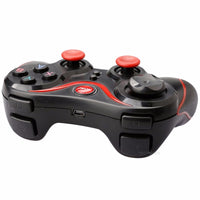 AOOKGAME  Wireless Bluetooth 3.0 Game Controller Terios T3/X3 For PS3/Android Smartphone Tablet PC With TV Box Holder T3+ Remote Gamepad