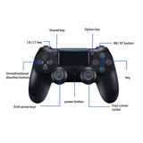 AOOKGAME Support Bluetooth Wireless Joystick For PS3 PS4 Controller Wireless Console For Playstation Dualshock 4 Gamepad For PS3