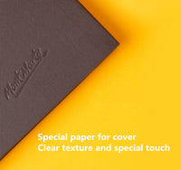 A4 / A5 portable sketchbook 80 pages thick hard leather student sketchbook travel hand drawing book art supplies