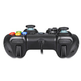 2PCS AOOKGAME Wired Gamepad PC Controller Joysticks For PC PS3 Android Smart Phone Android TV Box Gamepad (Black+Gray)