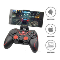 T3/X3 Game Controller For PS3 Joystick Wireless Bluetooth 3.0 Android Gamepad Gaming Remote Control For PC game Phone Tablet