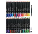 75pcs Professional Oil Colored Pencils Set with Pencils Cases Artist Drawing Pencils Color Pencil Painting School Supplies