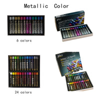 Gallery Professional Soft Oil Pastel Graffiti Painting Drawing Pen for Oil Pastel Painting Stationery Art Supplies