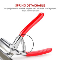 Art painting tools oil painting pliers 12 cm wide alloy canvas tension spring red handle metal canvas pliers stretch frame