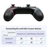 bluetooth Pro Gamepad for N-Switch NS-Switch NS Switch Console Wireless Gamepad Video Game USB Joystick switch Pro Controller