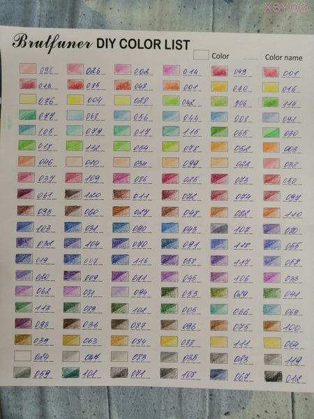 Lápiz de colores para dibujo profesional 48/72/120/160/unidades