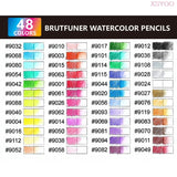 Brutfuner 48/72/120/160/180 Colors Wood Colored Pencils Set Oil HB Drawing Sketch For School Student Gifts Art Supplies