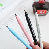 Kawaii 1pc Simple fountain pen calligraphy fine pen For Child Scrapbook DIY Student Writing office Supplies