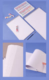 A4/A5 30Sheets Water Color Painting Book 190g Loose-leaf Hand-Painted Watercolor Sketchbook Drawing Paper Art Supplies