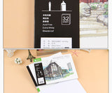 Creative Trends 160gsm A4 32 Sheets Spiral Marker Pad Sketch Book Stationery Notepad Set for Drawing Book Manga Supplies