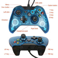 USB Wired Controller for Xbox one PC Games Controller for Wins 7 8 10 Microsoft Xbox One joysticks Gamepad with Dual Vibration