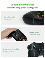 2.4Ghz Wireless Controller for Xbox One, Multi-function Dual-vibration of Gamepad,Compatible with Windows PC & Android