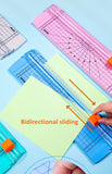 Small paper cutter A4 portable paper cutter cut manual cut photo paper envelope cut stationery student art supplies