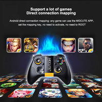 AOOKGAME  Smartphone Gamepad Bluetooth Multfunction Wireless Game Controller Joystick for SWITCH IOS Android PC