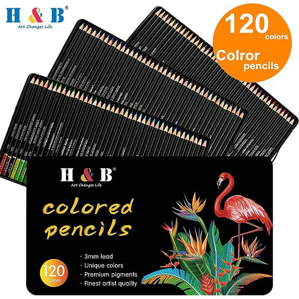 Premium 72 Colored Pencils Art Supplies Colouring Pencils Set of