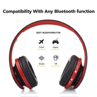 Bluetooth TV Headset, HiFi bluetooth Headphone Deep Bass Wireless TV Headphone with Transmitter Stick For TV Computer Phone