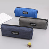 Simple style Oxford cloth pencil case student portable pencil case storage stationery pencil case zipper stationery bag