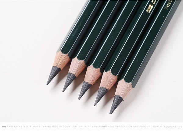 Faber Castel 16pcs/Box Pencils Professional sketch pencil Pastel HB 2 –  AOOKMIYA