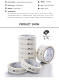 Paul Rubens2.5cm * 20m Masking Tape Student Drawing Special Sketch Gouache Paper Tape Sketch Art Supplies