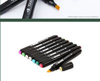 Touchfive 60/80Colors Alcohol Markers Pen Sketching markers For Skating Oily Brush Pencils Drawing Set Manga Art supplies