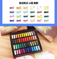 Taiwan SIMBALION chalk diy painting pastel professional soft pastel set color drawing coloring paint 12/24/36/48/60pcs set