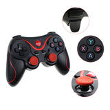 AOOKGAME  Wireless Bluetooth 3.0 Game Controller Terios T3/X3 For PS3/Android Smartphone Tablet PC With TV Box Holder T3+ Remote Gamepad