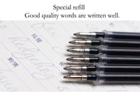 2pcs English Copybook Exercise Book 1pen Practice Circular Font Hard Pen English Calligraphy Word Stickers Word Reuse