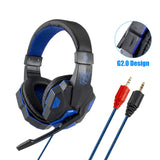 Professional Led Light Gamer Headset for Computer PS4 PS5 Fifa 21 Gaming Headphones Bass Stereo PC Wired Headset With Mic Gifts