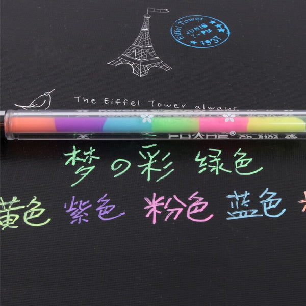 6pcs Colored Single-head Soft-tip Highlighter Pen, Stationery, Art  Supplies, For Student, Drawing, Marker Pen, Gift, Fluid Pen, Colored Pen,  Highlighter, Opening Ceremony, Teacher, Marking Pen, Oblique Head, Eye  Protection, Fluorescent Pen