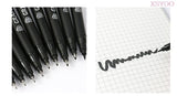 GM4010 Pigment Liner Micron Water-based ink Brush Markers Neelde Water-proof Black Sketching for Art Manga Drawing