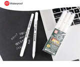 3pcs Sakura Gelly Roll White Pens highlighters Art Marker Fine Medium Bold 05 08 10 Pen For Manga Drawing Japan Art Supplies