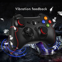 AOOKGAME   2pcs ESM-9013 Wireless Gamepad Joystick Game Controller with Vibration Joystick For PC PS3 Android TV Box Phone Gamers