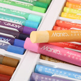 Maries Soft Oil Pastel 12/24/36 Artist Aqua Oil Pastel Washable Graffiti Painting Drawing Crayon Pen for Painting Art Stationery