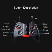 AOOKGAME  Smartphone Gamepad Bluetooth Multfunction Wireless Game Controller Joystick for SWITCH IOS Android PC