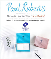 Paul Rubens watercolor postcards 100% cotton paper 20 sheets/box simple style creative writing hand-painted cards DIY postcards