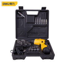 Deli 3.6V Electric Screwdriver Set Multifunctional Rechargeable Lithium Battery Power Tools for Home Machine Cordless Dril