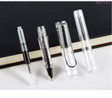 Baoke High quality NEW White 0.5MM F Fountain Pen Sign Pen Ink absorber Practice Calligraphy Students Office Stationery