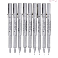 Faber Castell 9pcs Needle Pen Pigment Liner Neelde Water-proof Drawing Pen Pigma Micron Marker Pen for Sketch Hook Pen Sign Pen