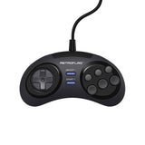 AOOKGAME   1 Or 2PCS Retroflag Classic USB Controller Wired Gamepad Gaming For PC/Switch/Rasbperry Pi 3 Model B+Plus