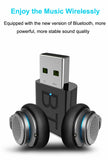 Bluetooth TV Headset, HiFi bluetooth Headphone Deep Bass Wireless TV Headphone with Transmitter Stick For TV Computer Phone