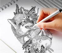 CHENYU 10/Pcs Waterproof Needle Pen Cartoon Design Sketch For Drawing Pigma Micron Liner Brushes Hook Line Pen Art Supplies