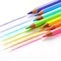 Marco 12/24 Soft Macarone Colored Pencils Non-toxic Color Pencil Drawing Pencil Set for School kids Art Supplies